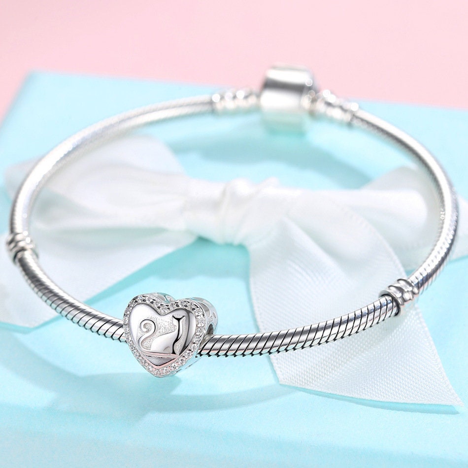 Custom Photo Charm of Bracelet, pet memorial,Fits Pandora Bracelet ,Individual Personalized Photo, Photo Gift,Cat Charm,Pet lovergift PC-031