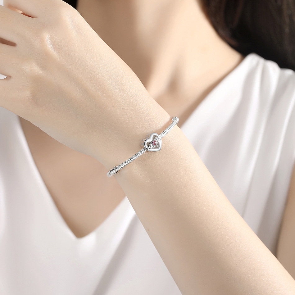 Custom Photo Charm of Bracelet, Fits Pandora Bracelet,Individual Personalized Photo Charm, Photo Gift PC-012