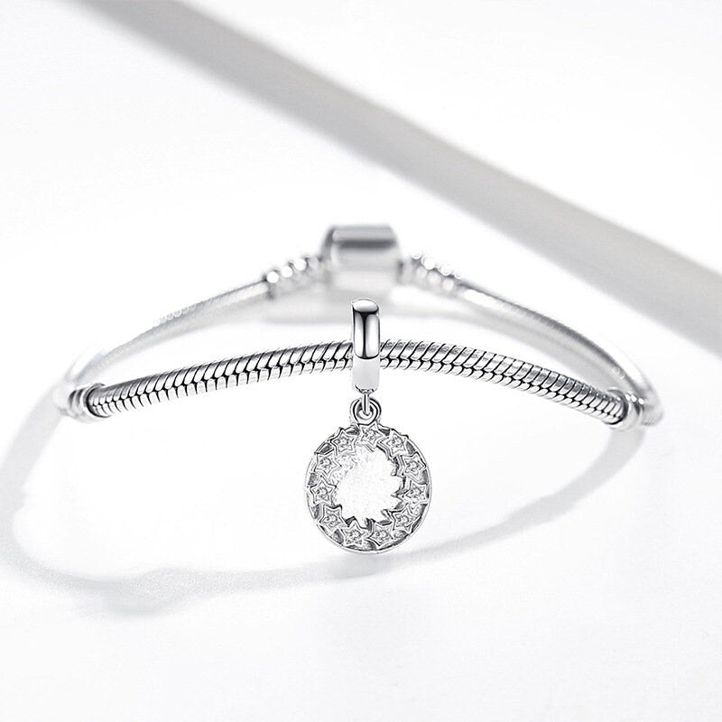 Custom Photo Charm of Bracelet, Fits Pandora Bracelet,Individual Personalized Photo Charm, Photo Gift PC-017