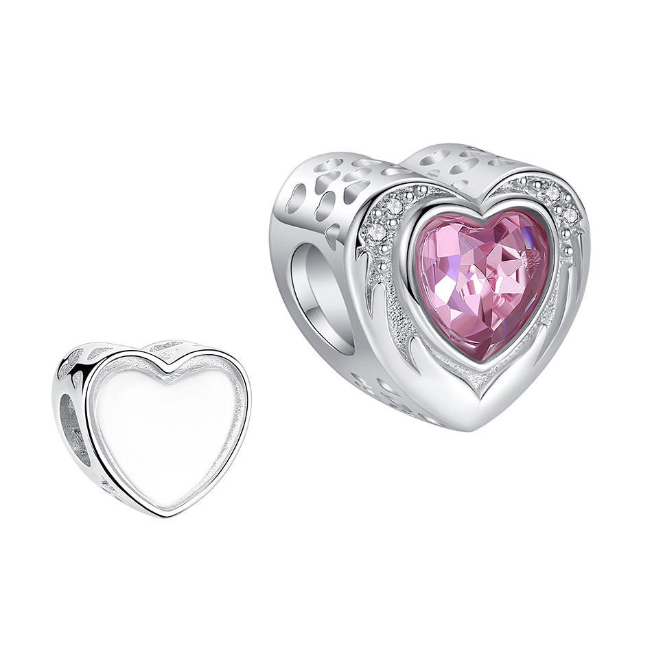 Custom Photo Charm of Bracelet, Fits Pandora Bracelet,Individual Personalized Photo Charm, Photo Gift PC-014