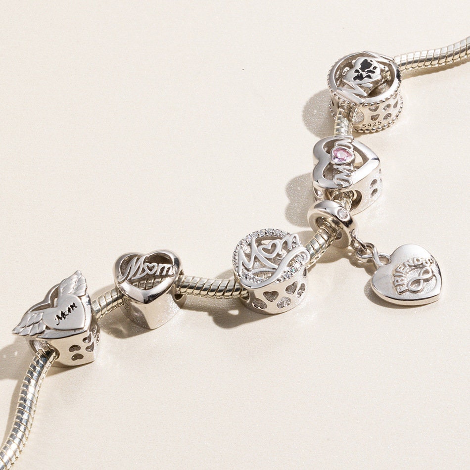 Custom Photo Charm of Bracelet, Fits Pandora Bracelet,Individual Personalized Photo Charm, Photo Gift PC-013