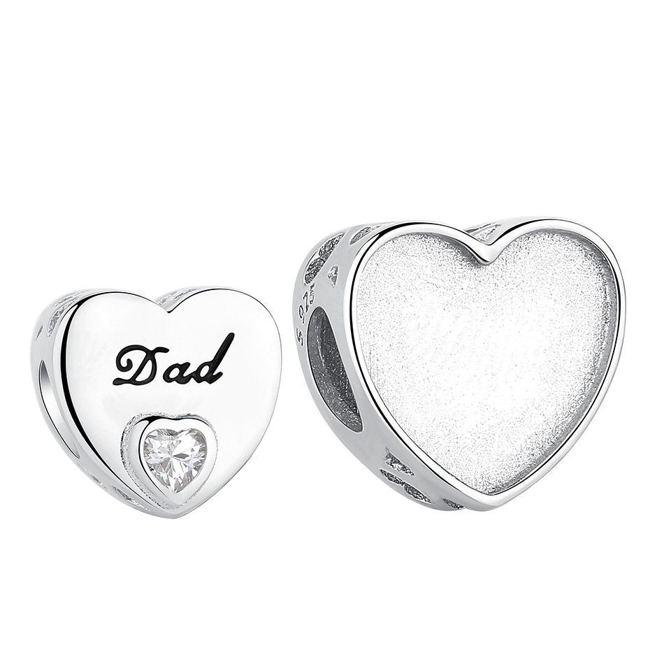 Custom Photo Charm of Bracelet, Fits Pandora Bracelet,Individual Personalized Photo Charm, Photo Gift PC-033