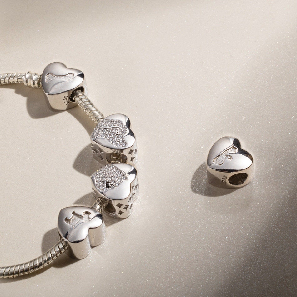 Custom Photo Charm of Bracelet, Fits Pandora Bracelet,Individual Personalized Photo Charm, Photo Gift PC-032