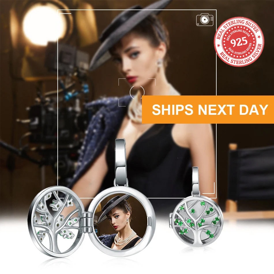 Custom Photo Charm with Necklace,Individual Personalized Photo Charm, Photo Gift PCN-012