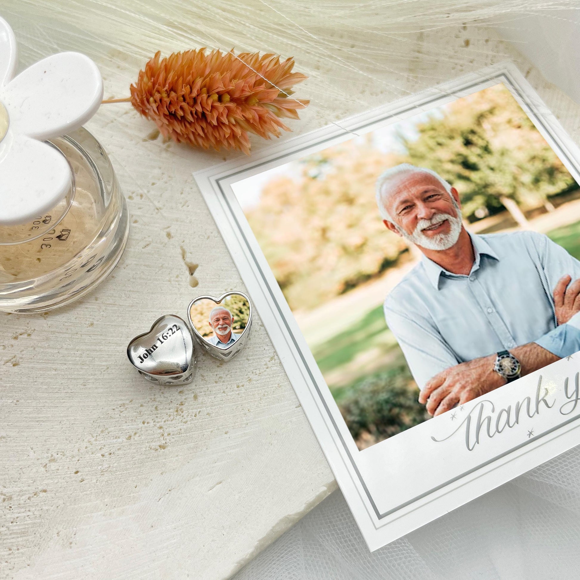 Custom Photo Charm of Bracelet, Fits Pandora Bracelet,Individual Personalized Photo Charm, Photo Gift,Engraved Photo charm PC-018